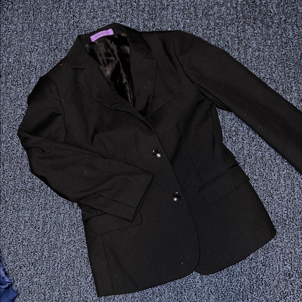Classic Black Kids Blazer